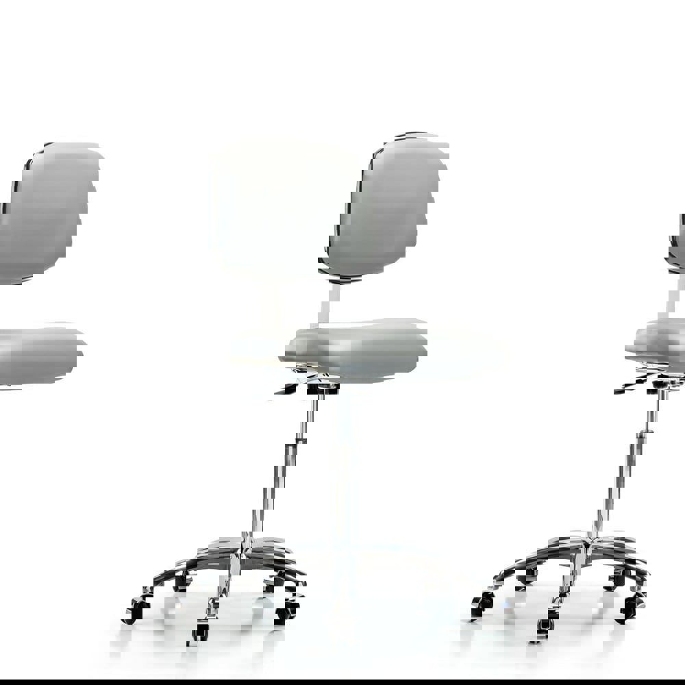 Task Chair: Vinyl, Dove